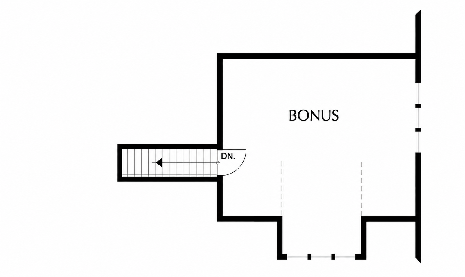 The Noah bonus room rendering
